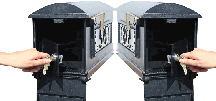 Delano Residential Mailboxes With Lock